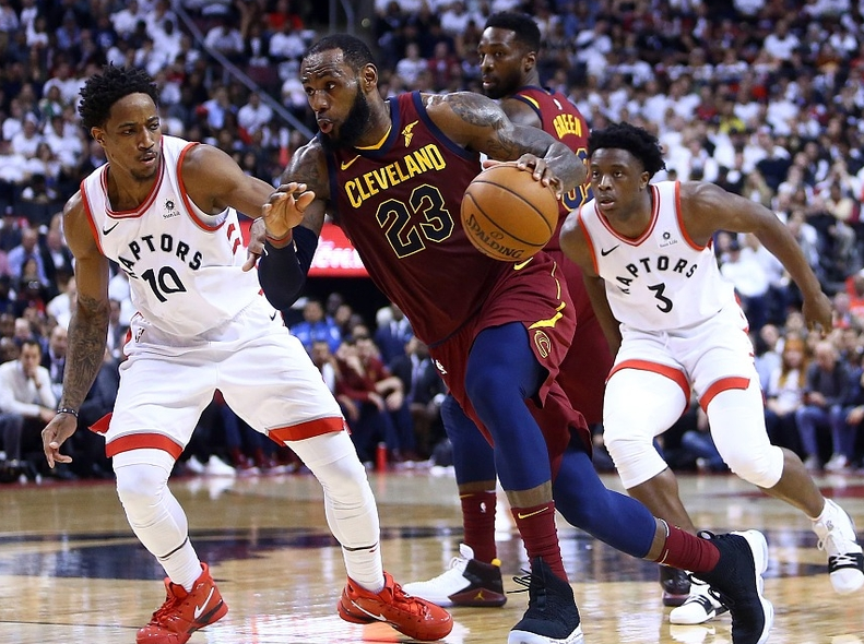 猛龙大胜骑士，连胜达场创队史记录的简单介绍